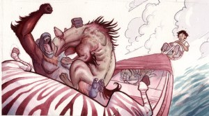 Life_of_Pi__Animals on Life Boat